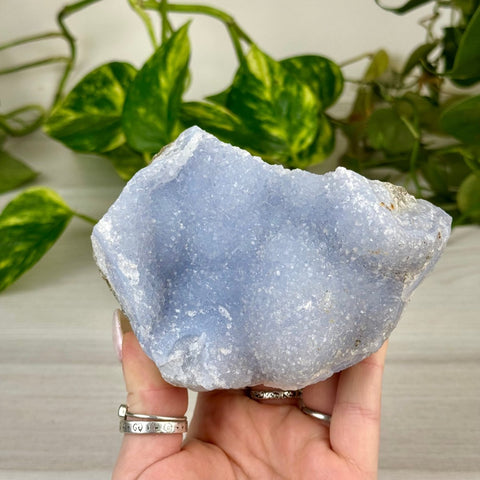 Druzy Blue Lace Agate Chunk 133 11 - Kenna's Crystals from TikTok