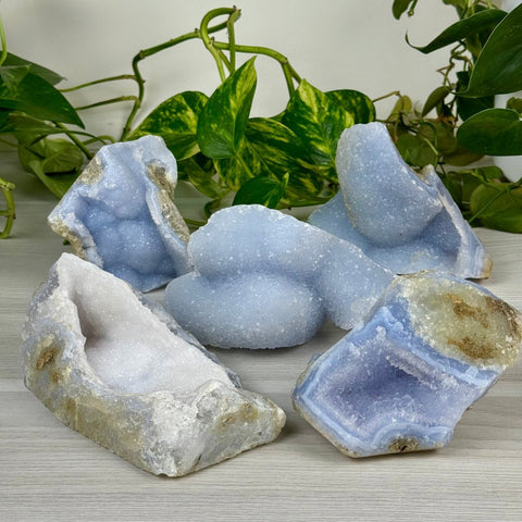 Druzy Blue Lace Agate Chunk 144 12 - Kenna's Crystals from TikTok