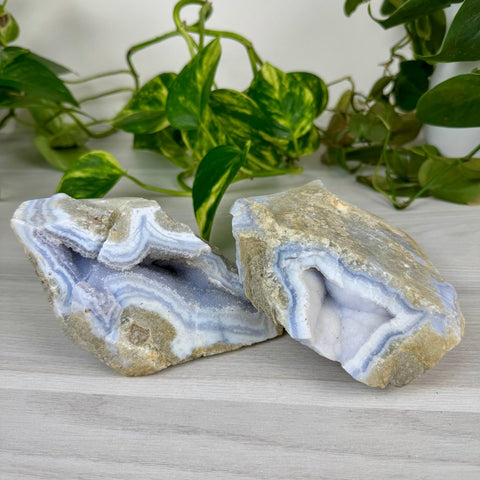 Druzy Blue Lace Agate Chunk 155 13 - Kenna's Crystals from TikTok
