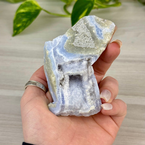 Druzy Blue Lace Agate Chunk 66 6 - Kenna's Crystals from TikTok