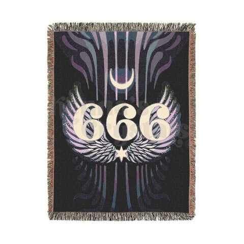 Eco Luxe XL Blanket 666 Home Decor Artwork 80" × 60" 1 - Kenna's Crystals from TikTok