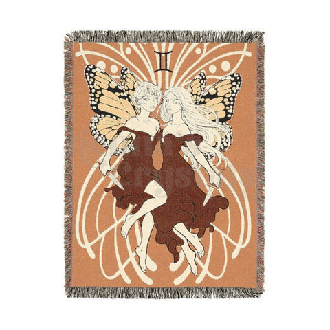 Eco Luxe XL Blanket Gemini Home Decor 1 - Kenna's Crystals from TikTok