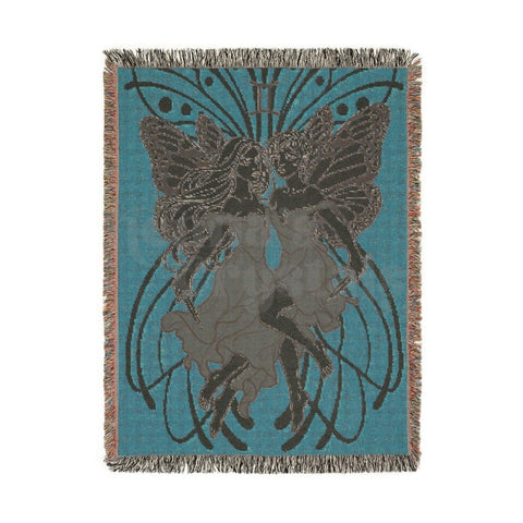 Eco Luxe XL Blanket Gemini Home Decor Artwork 80" × 60" 2 - Kenna's Crystals from TikTok