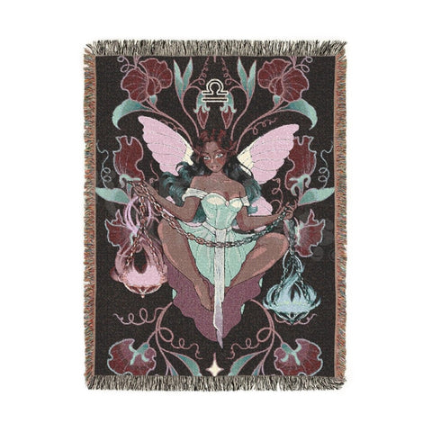 Eco Luxe XL Blanket Libra Home Decor Artwork 80" × 60" 1 - Kenna's Crystals from TikTok
