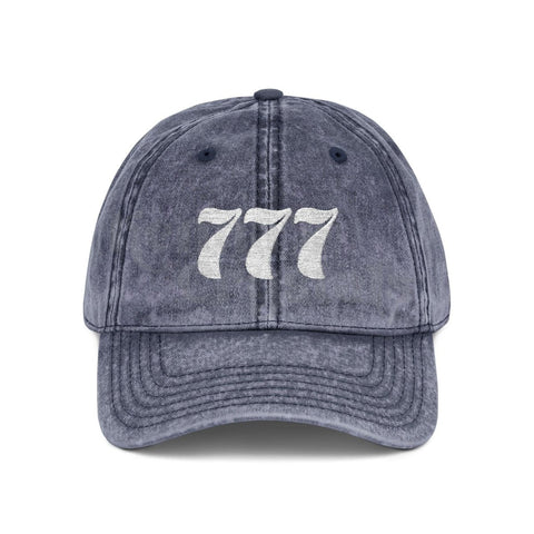 Eco Retro Angel Cap Hats Navy One size 777 11 - Kenna's Crystals from TikTok