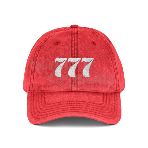 Eco Retro Angel Cap Hats Red One size 777 9 - Kenna's Crystals from TikTok