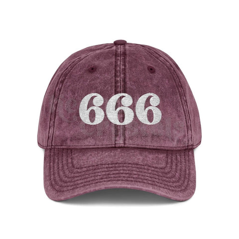 Eco Retro Angel Cap Hats Maroon One size 666 7 - Kenna's Crystals from TikTok