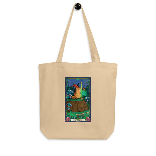 The Hermit Tarot Card Eco Tote Bag