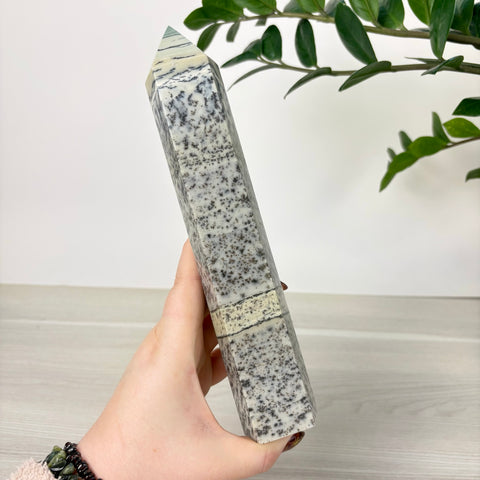 Enchanted Forest Painting Stone Tower - Kenna's Crystals