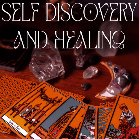 Exclusive Tarot Reading by Kenna the Confetti Queen Digital Download Self - Discovery & Healing Spread - 5 Card Pull 7 - Kenna's Crystals from TikTok