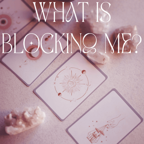 Exclusive Tarot Reading by Kenna the Confetti Queen Digital Download What's Blocking Me Spread - 4 Card Pull 4 - Kenna's Crystals from TikTok