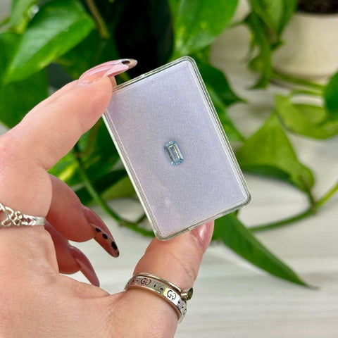 Faceted Aquamarine B 2 - Kenna's Crystals from TikTok