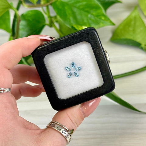 Faceted Aquamarine Set 111 1 - Kenna's Crystals from TikTok