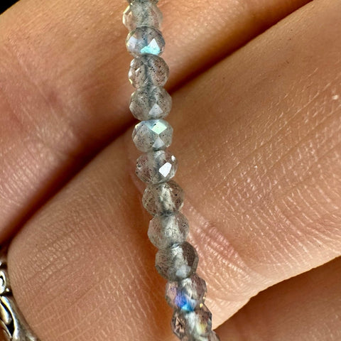 Faceted Labradorite Necklace 2 - Kenna's Crystals from TikTok