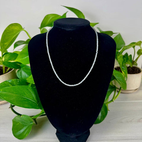 Faceted Labradorite Necklace 1 - Kenna's Crystals from TikTok