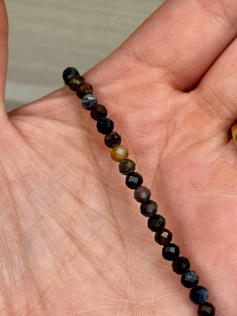 Faceted Pietersite Necklace 3 - Kenna's Crystals from TikTok