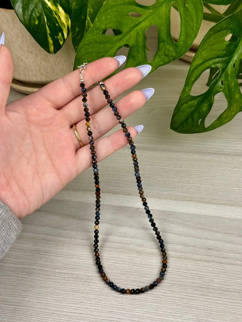 Faceted Pietersite Necklace 2 - Kenna's Crystals from TikTok