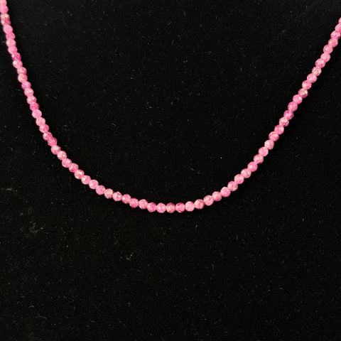 Faceted Ruby Necklace 2 - Kenna's Crystals from TikTok