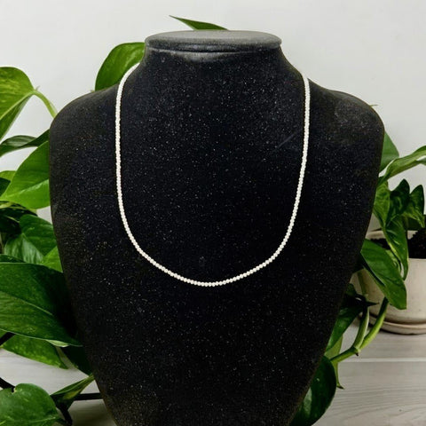 Faceted Zircon Necklace 1 - Kenna's Crystals from TikTok