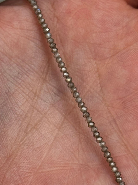 Faceted Zircon Necklace 2 - Kenna's Crystals from TikTok