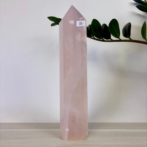 Fairy Rose Quartz Tower