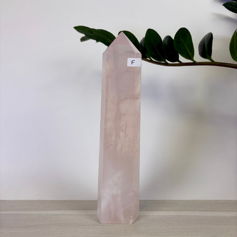 Fairy Rose Quartz Tower