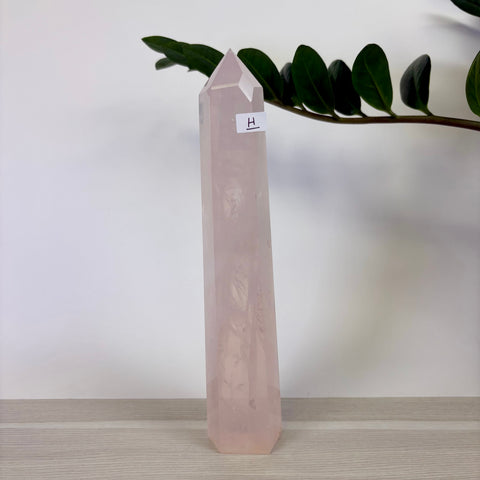 Fairy Rose Quartz Tower