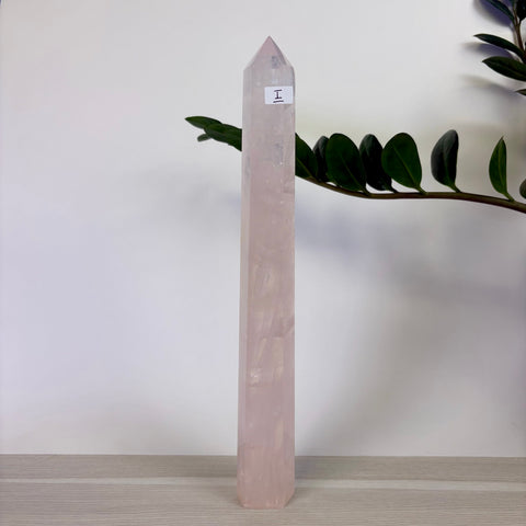 Fairy Rose Quartz Tower