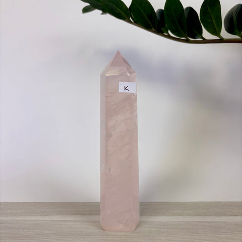 Fairy Rose Quartz Tower