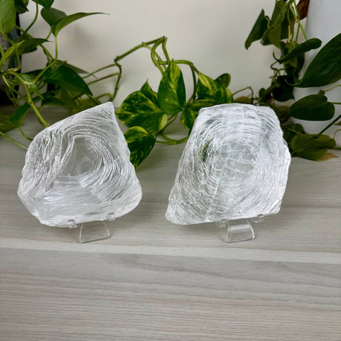 Fingerprint Selenite Slab 66 5 - Kenna's Crystals from TikTok