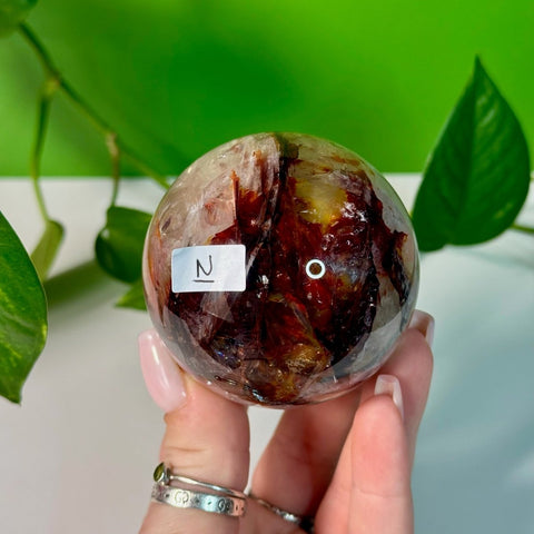 Fire Quartz Sphere N 14 - Kenna's Crystals from TikTok
