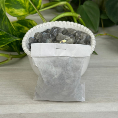 Flashy Labradorite Chips (100g) 2 - Kenna's Crystals from TikTok