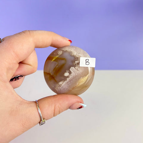 Flower Agate Cookie