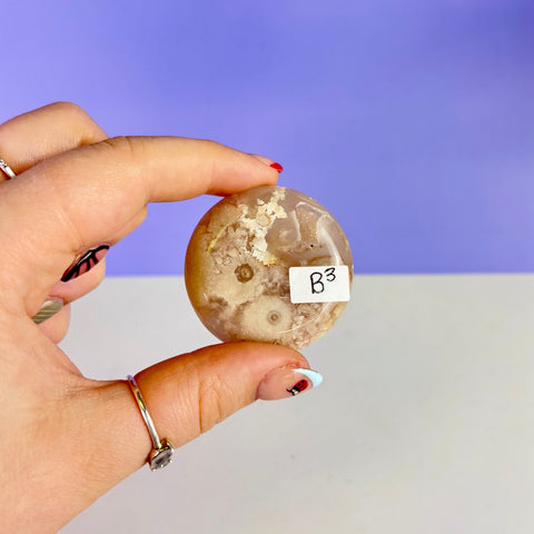 Flower Agate Cookie