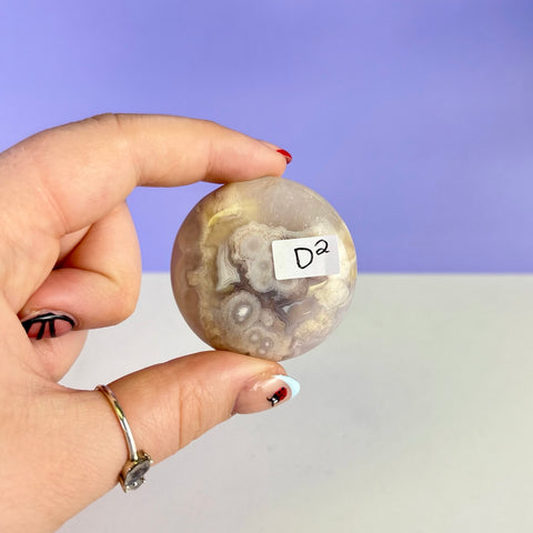 Flower Agate Cookie