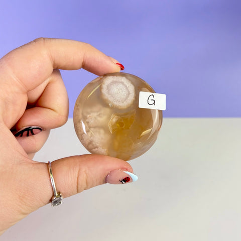 Flower Agate Cookie