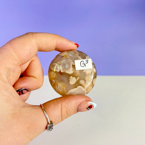 Flower Agate Cookie