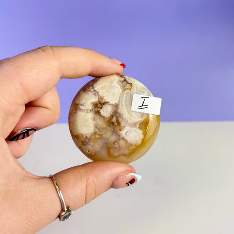 Flower Agate Cookie