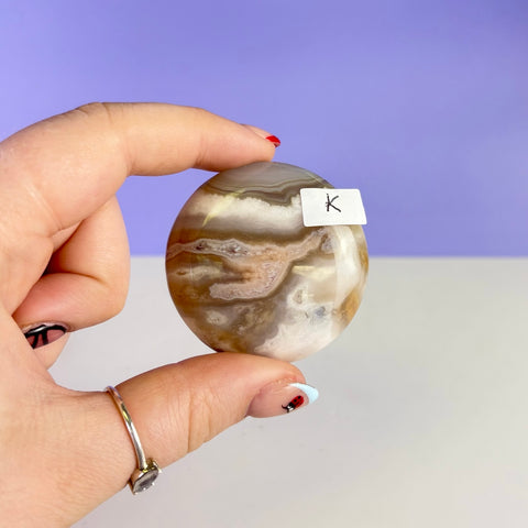 Flower Agate Cookie