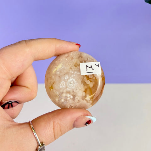 Flower Agate Cookie