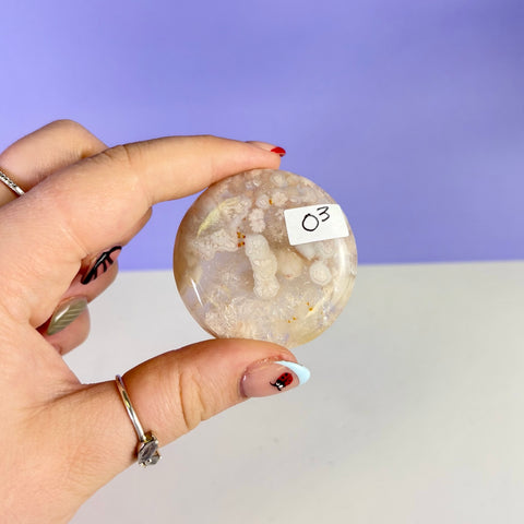Flower Agate Cookie