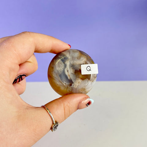 Flower Agate Cookie