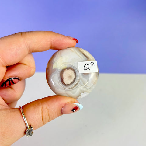Flower Agate Cookie