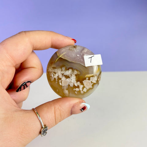 Flower Agate Cookie