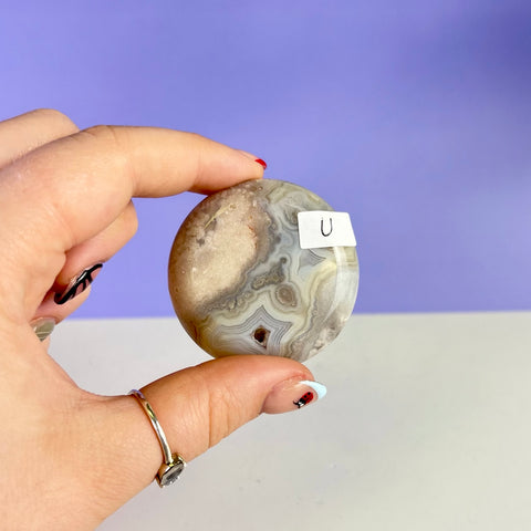 Flower Agate Cookie