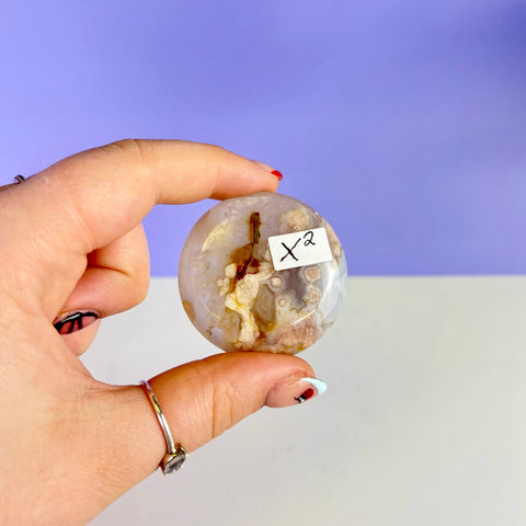 Flower Agate Cookie