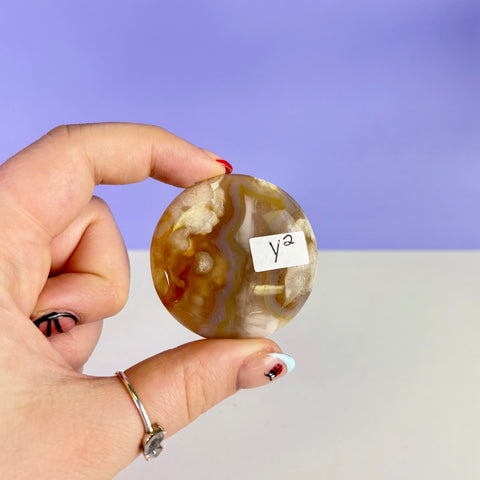 Flower Agate Cookie