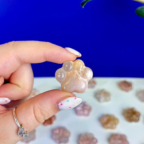 Flower Agate Pet Paw