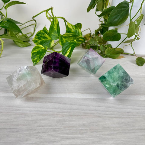 Fluorite Cube 44 3 - Kenna's Crystals from TikTok