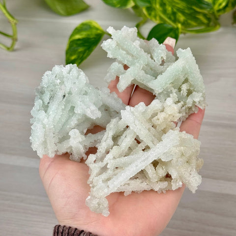 Frozen Key Lime Prehnite Specimen 55 6 - Kenna's Crystals from TikTok
